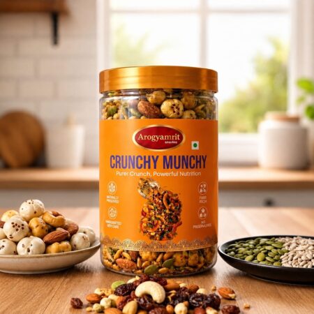 Crunchy munchies Roasted nuts & seeds mix ( 300g)