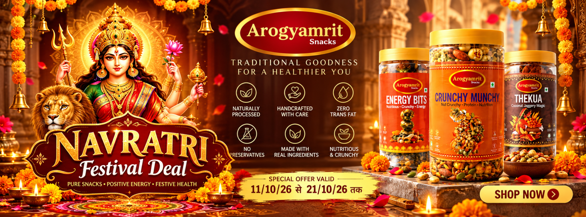 Arogyamrit Navratri Festival Deal